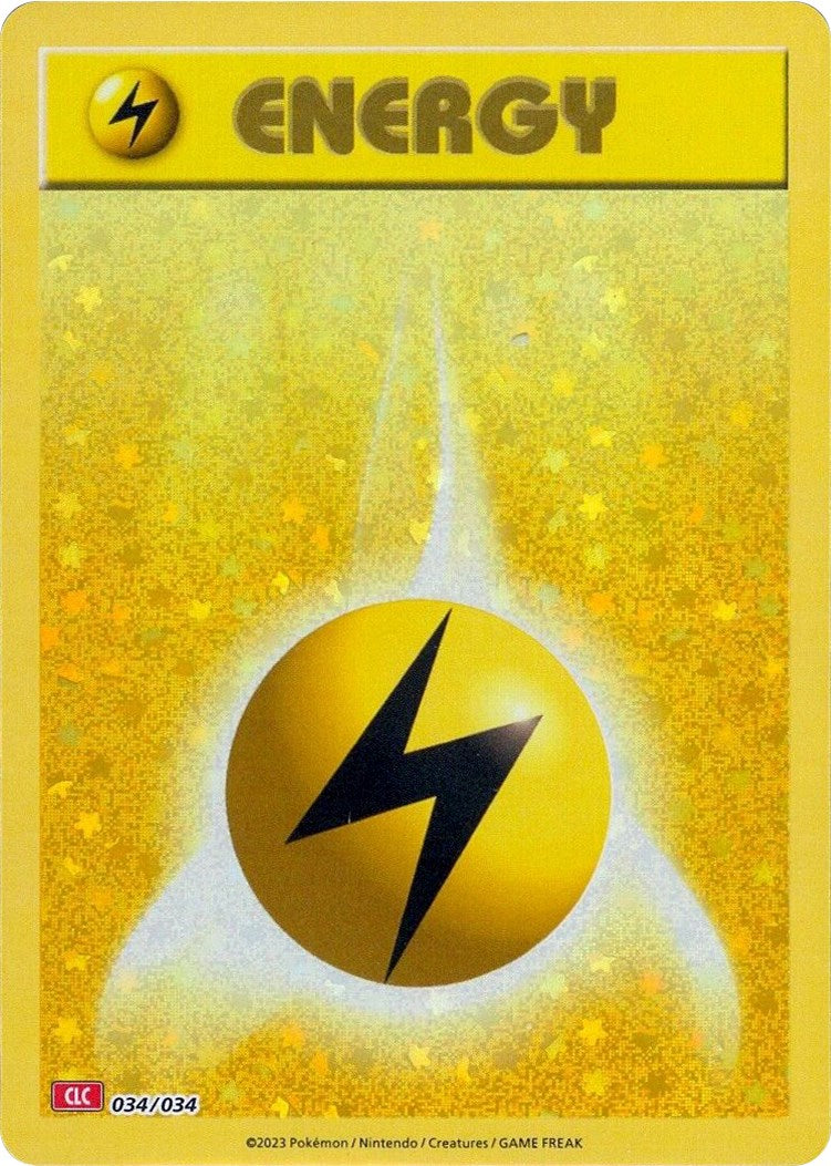 Basic Lightning Energy [Trading Card Game Classic] | Mindsight Gaming