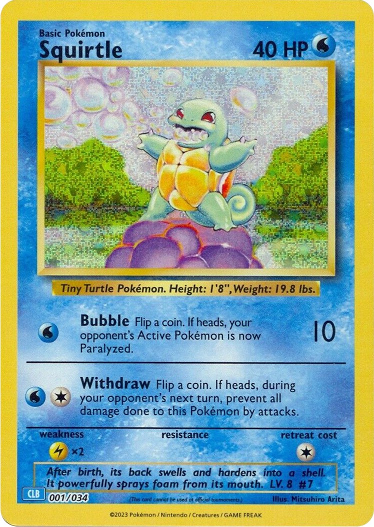 Squirtle [Trading Card Game Classic] | Mindsight Gaming