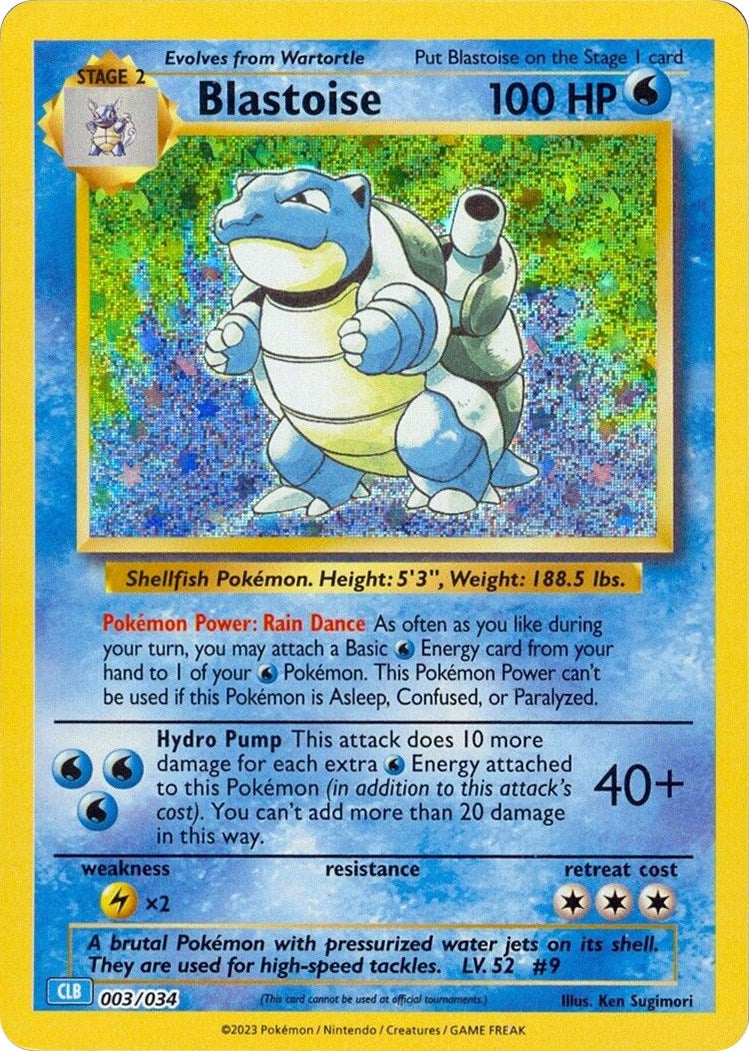 Blastoise [Trading Card Game Classic] | Mindsight Gaming