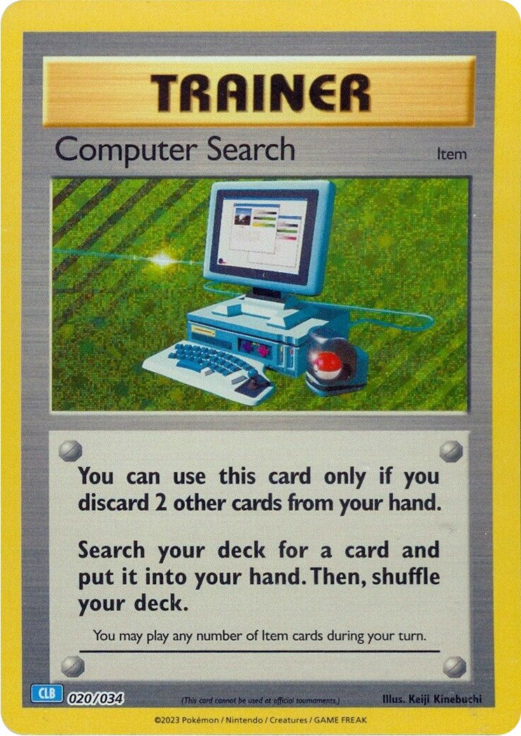 Computer Search (CLB) [Trading Card Game Classic] | Mindsight Gaming