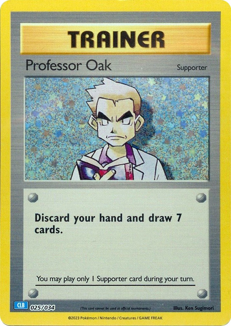 Professor Oak (CLB) [Trading Card Game Classic] | Mindsight Gaming