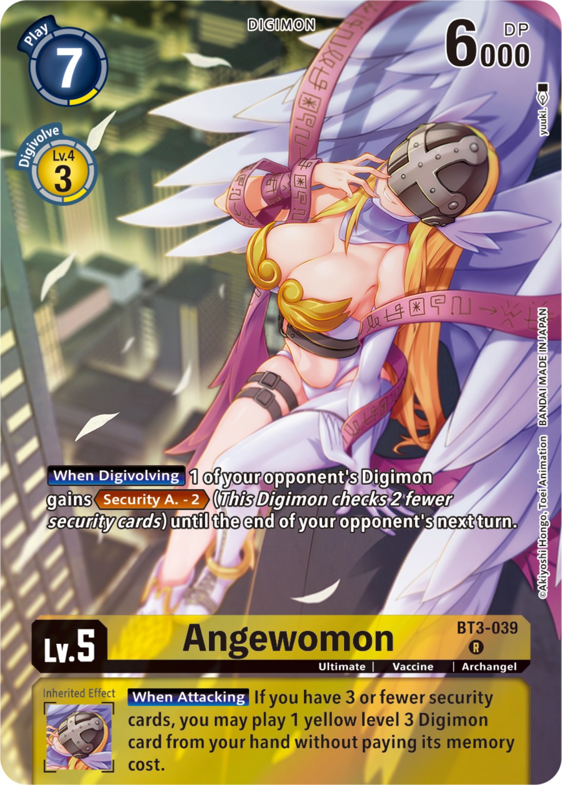 Angewomon [BT3-039] (Gift Box 2023) [Release Special Booster Promos] | Mindsight Gaming