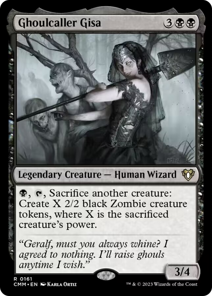 Ghoulcaller Gisa [Commander Masters] | Mindsight Gaming