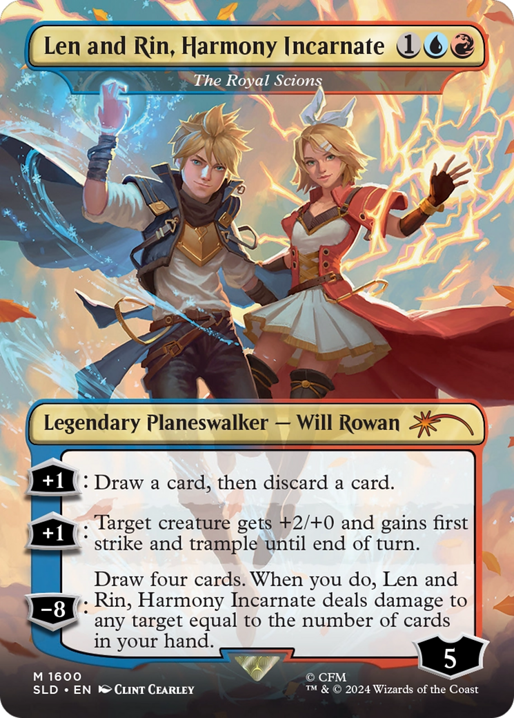 Len and Rin, Harmony Incarnate - The Royal Scions [Secret Lair Drop Series] | Mindsight Gaming