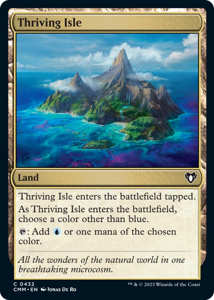 Thriving Isle [Commander Masters] | Mindsight Gaming