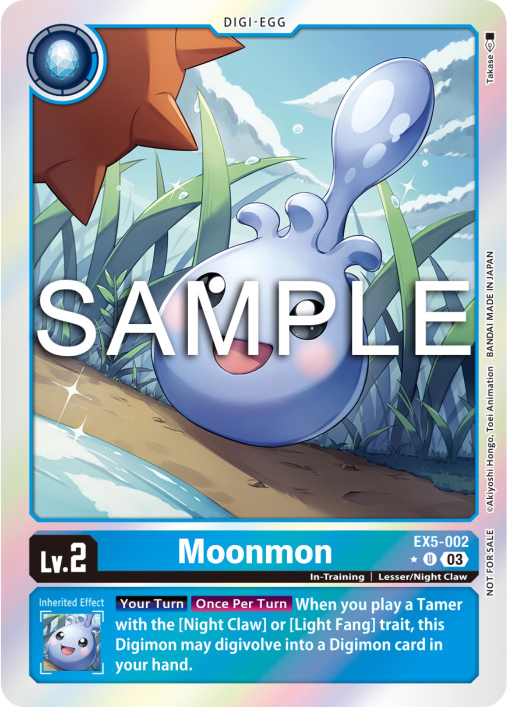 Moonmon [EX5-002] (Animal Colosseum Box Promotion Pack) [Animal Colosseum] | Mindsight Gaming