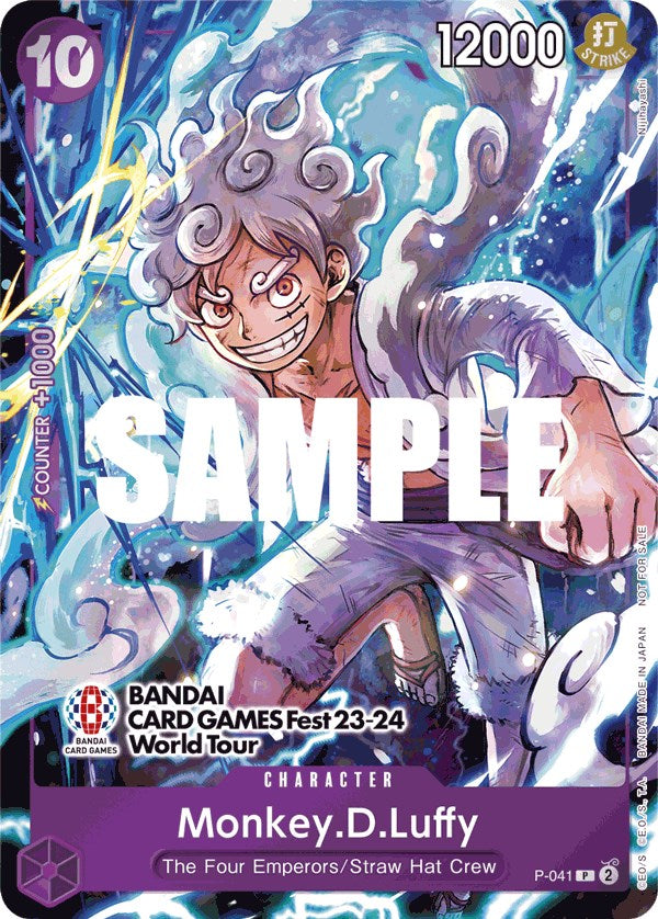 Monkey.D.Luffy (BANDAI CARD GAMES Fest 23-24 World Tour) [One Piece Promotion Cards] | Mindsight Gaming