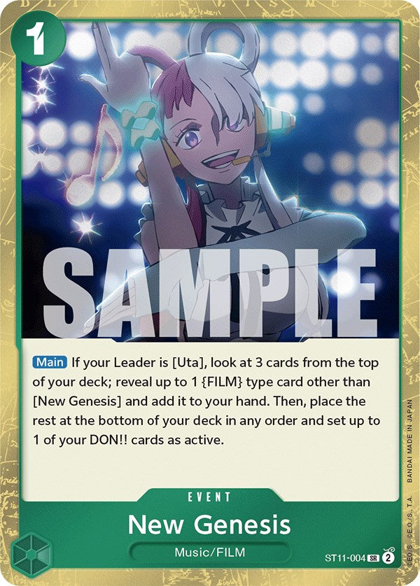 New Genesis [Starter Deck: Uta] | Mindsight Gaming