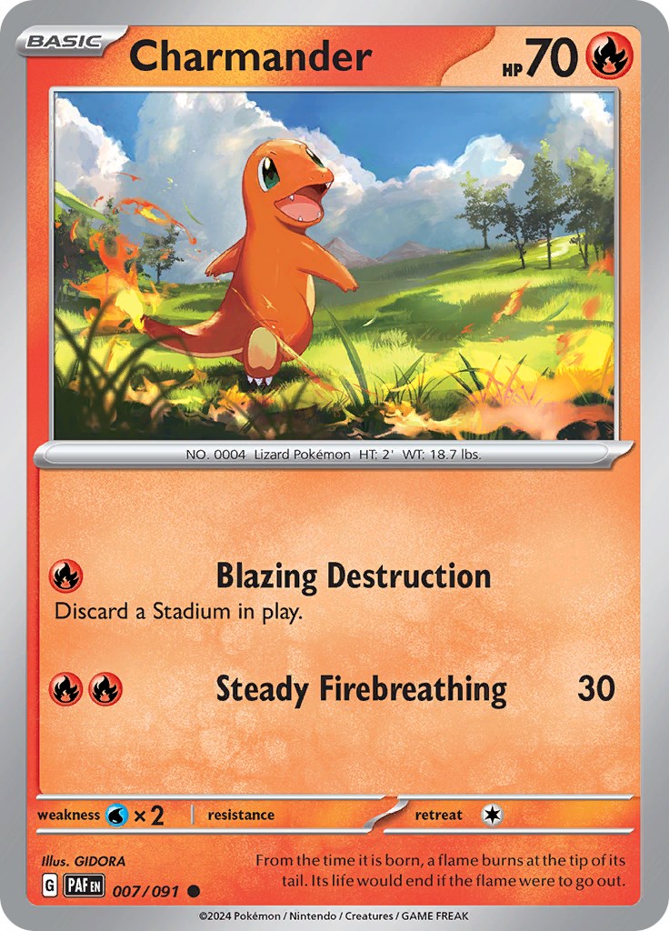 Charmander (007/091) [Scarlet & Violet: Paldean Fates] | Mindsight Gaming