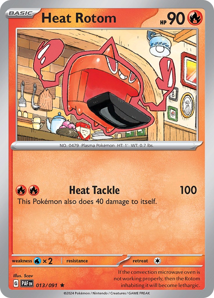 Heat Rotom (013/091) [Scarlet & Violet: Paldean Fates] | Mindsight Gaming