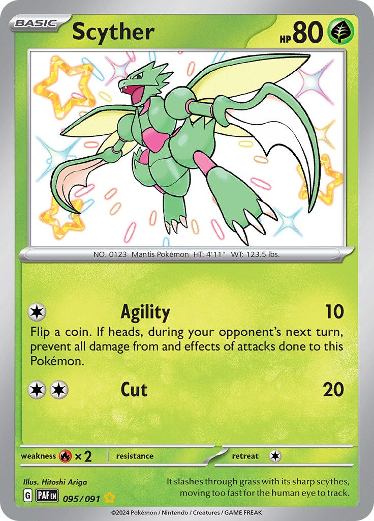 Scyther (095/091) [Scarlet & Violet: Paldean Fates] | Mindsight Gaming