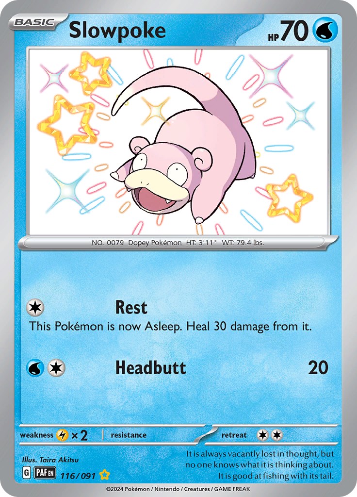 Slowpoke (116/091) [Scarlet & Violet: Paldean Fates] | Mindsight Gaming