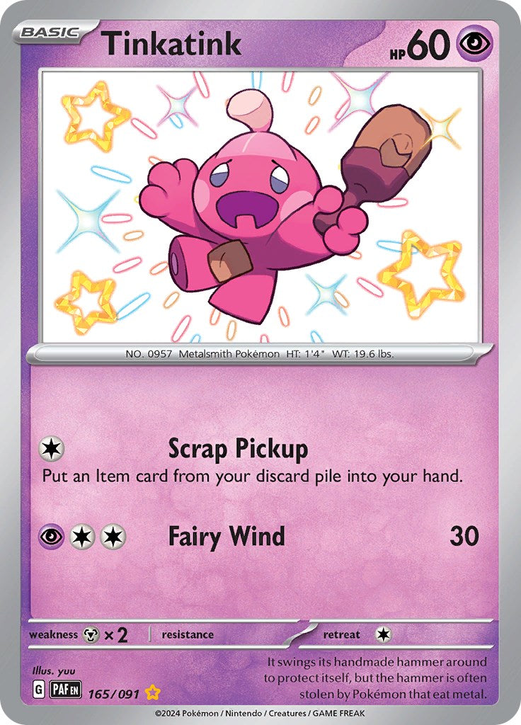 Tinkatink (165/091) [Scarlet & Violet: Paldean Fates] | Mindsight Gaming