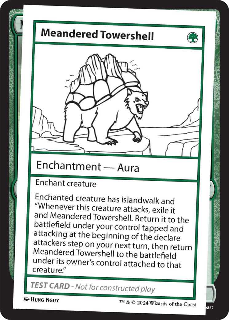 Meandered Towershell [Mystery Booster 2 Playtest Cards] | Mindsight Gaming