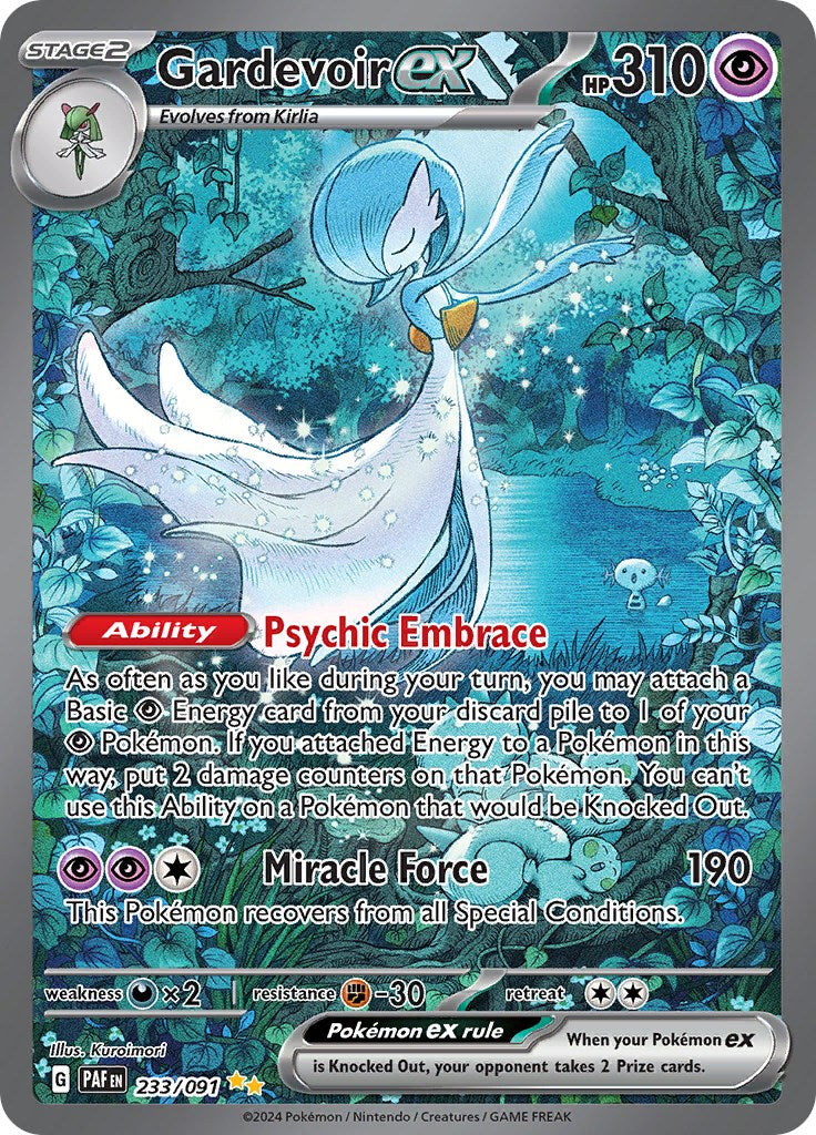 Gardevoir ex (233/091) [Scarlet & Violet: Paldean Fates] | Mindsight Gaming