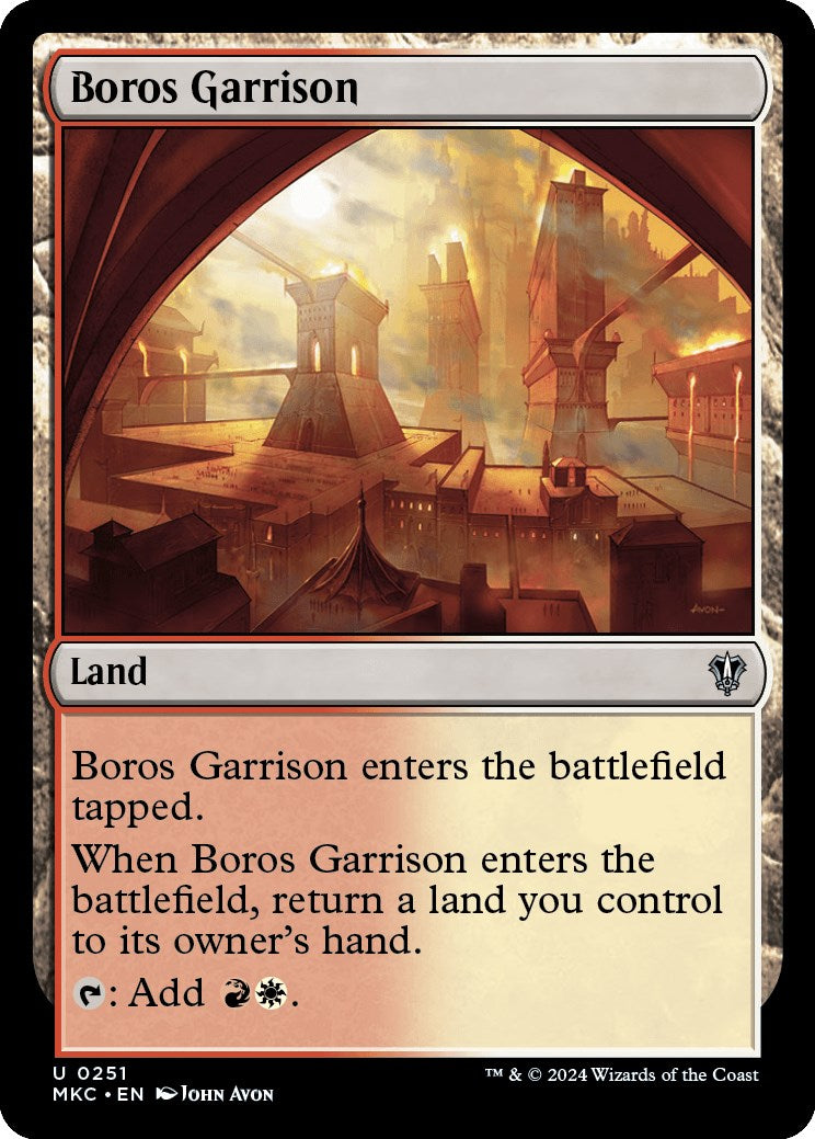 Boros Garrison [Murders at Karlov Manor Commander] | Mindsight Gaming