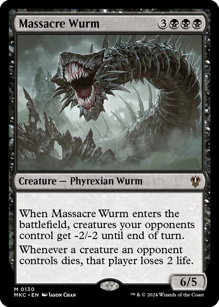 Massacre Wurm [Murders at Karlov Manor Commander] | Mindsight Gaming