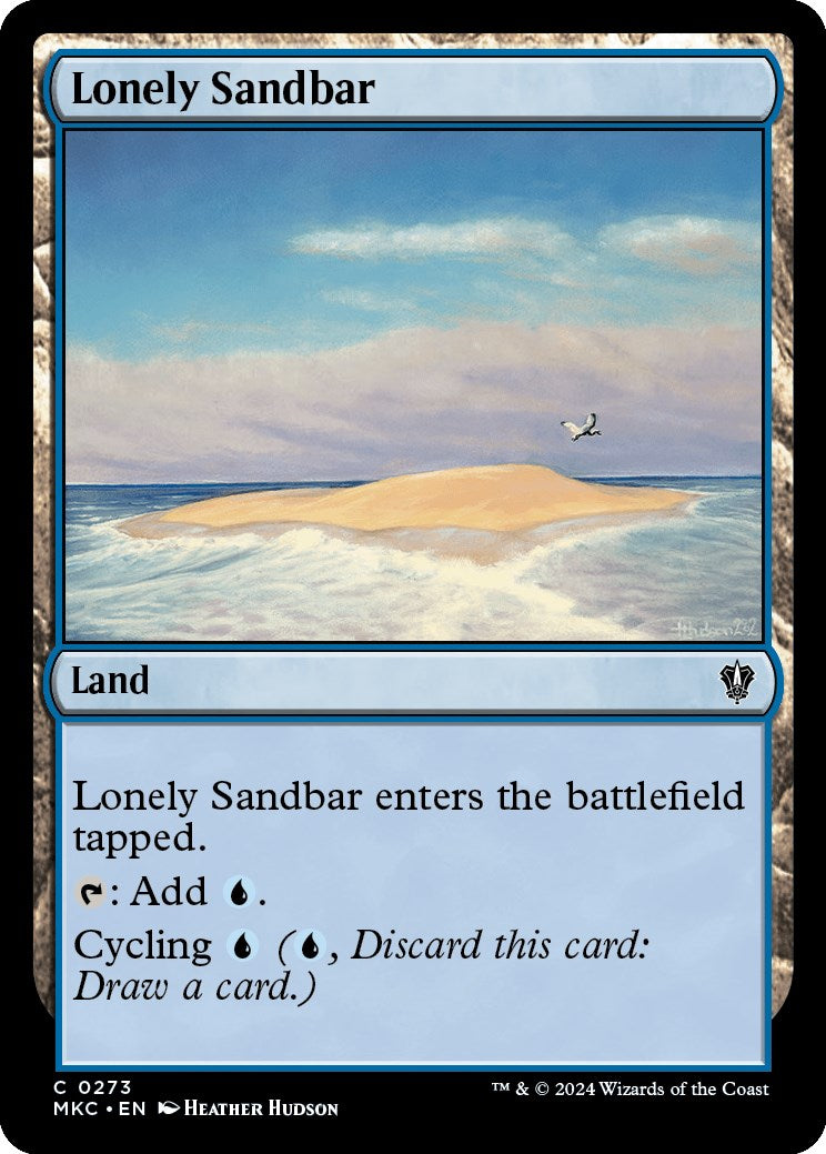 Lonely Sandbar [Murders at Karlov Manor Commander] | Mindsight Gaming