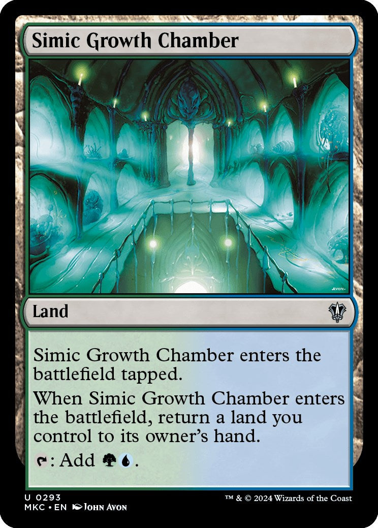 Simic Growth Chamber [Murders at Karlov Manor Commander] | Mindsight Gaming