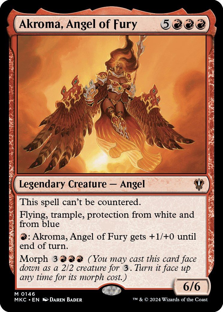 Akroma, Angel of Fury [Murders at Karlov Manor Commander] | Mindsight Gaming