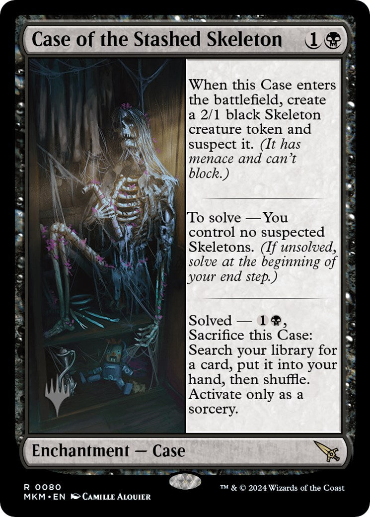 Case of the Stashed Skeleton (Promo Pack) [Murders at Karlov Manor Promos] | Mindsight Gaming