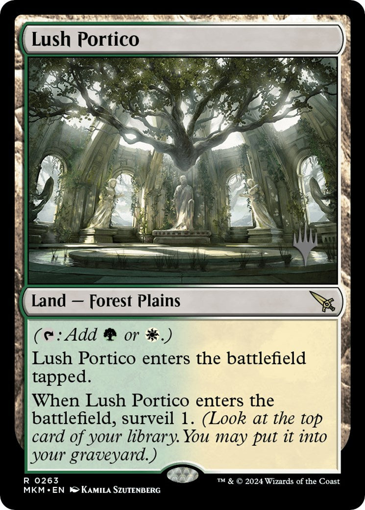 Lush Portico (Promo Pack) [Murders at Karlov Manor Promos] | Mindsight Gaming