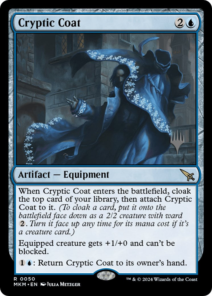 Cryptic Coat (Promo Pack) [Murders at Karlov Manor Promos] | Mindsight Gaming