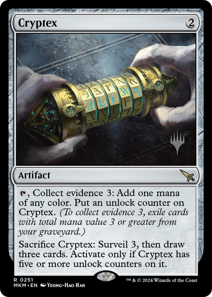 Cryptex (Promo Pack) [Murders at Karlov Manor Promos] | Mindsight Gaming