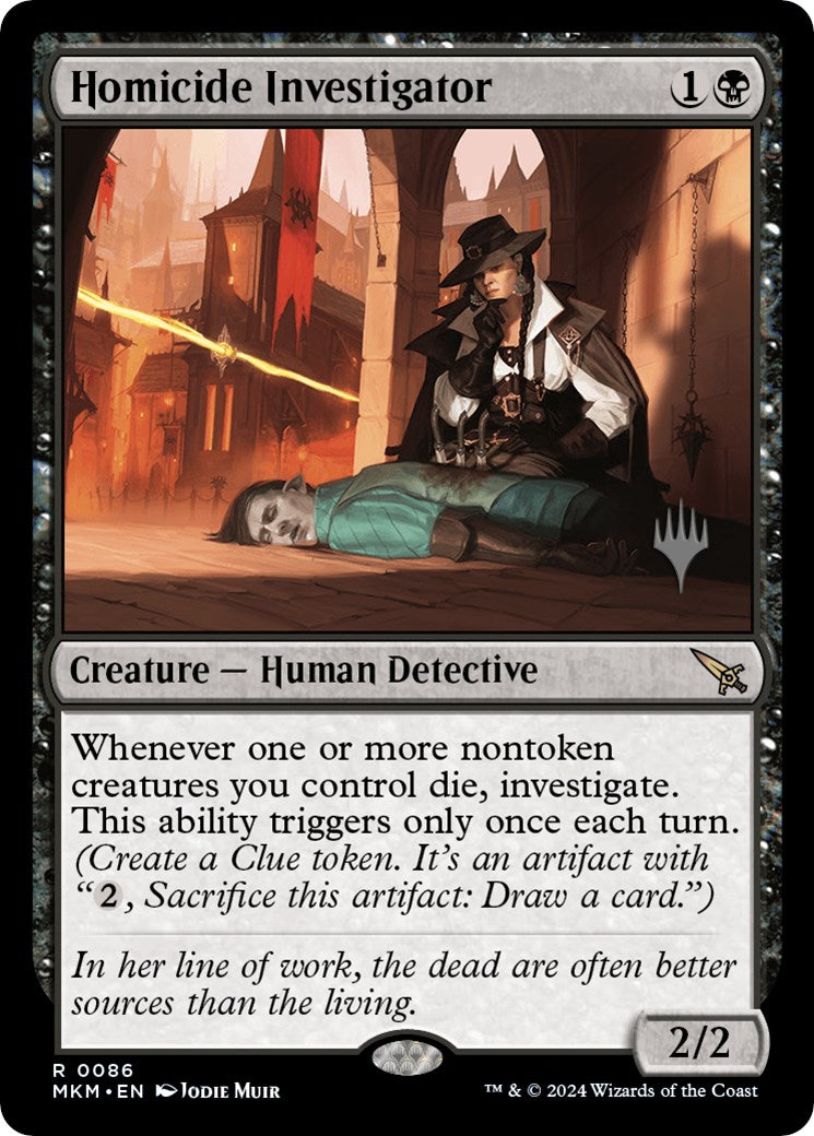 Homicide Investigator (Promo Pack) [Murders at Karlov Manor Promos] | Mindsight Gaming