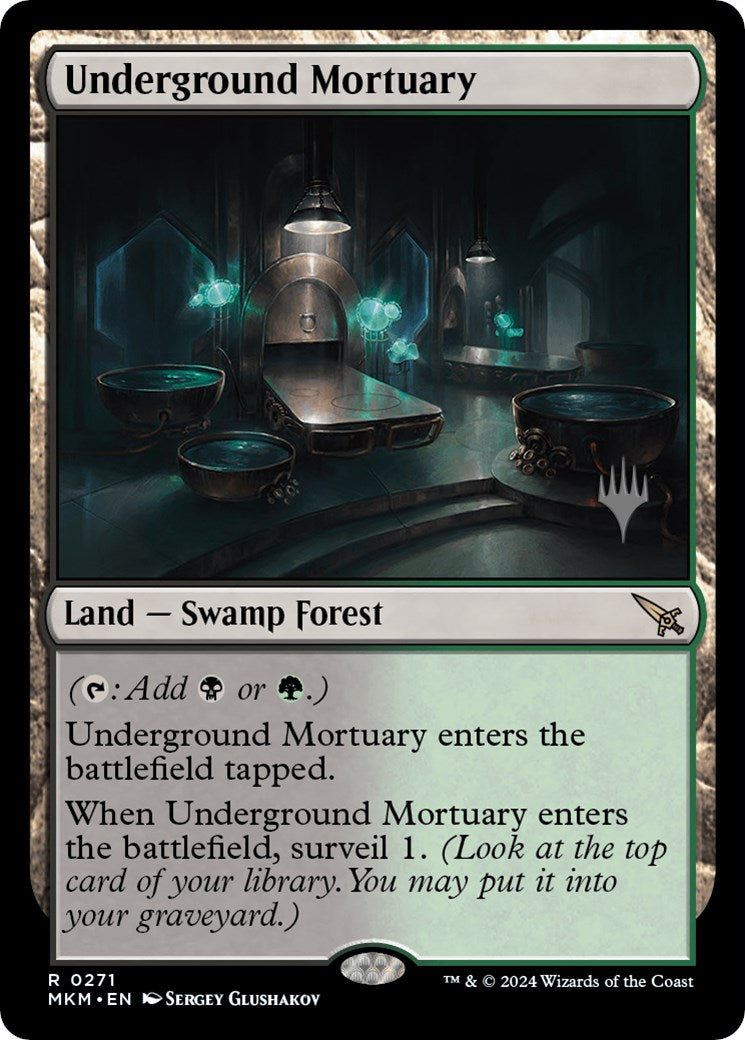 Underground Mortuary (Promo Pack) [Murders at Karlov Manor Promos] | Mindsight Gaming