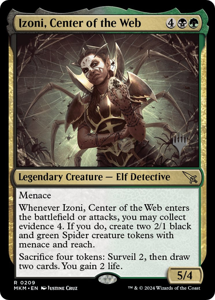 Izoni, Center of the Web (Promo Pack) [Murders at Karlov Manor Promos] | Mindsight Gaming