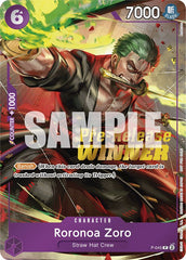 Roronoa Zoro (OP-06 Pre-Release Tournament) [Winner] [One Piece Promotion Cards] | Mindsight Gaming