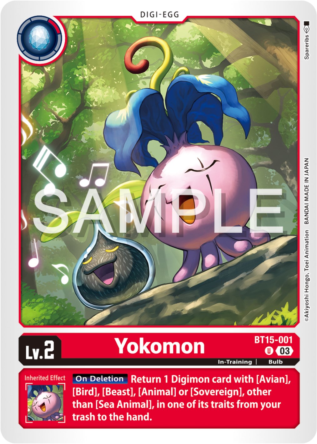 Yokomon [BT15-001] [Exceed Apocalypse] | Mindsight Gaming