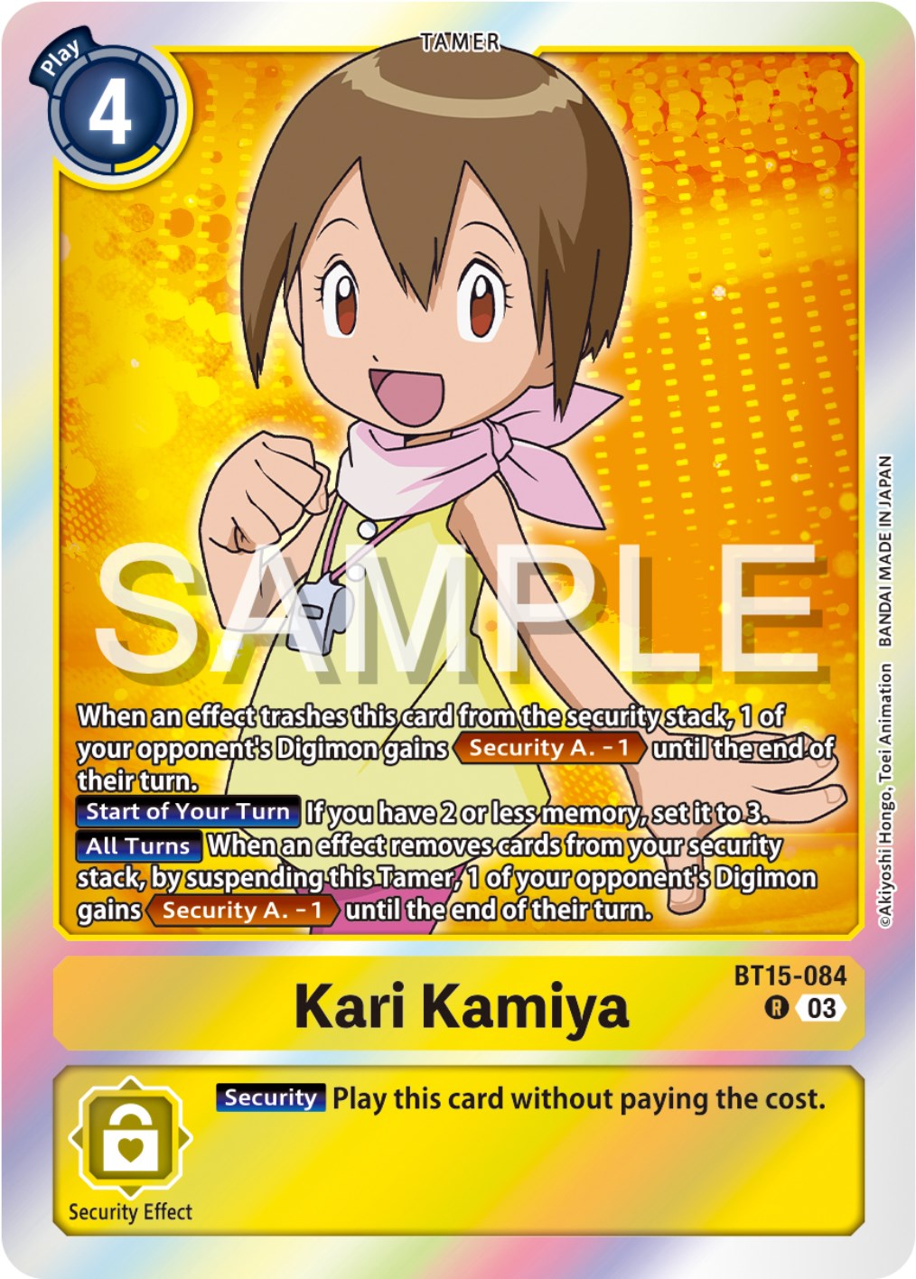 Kari Kamiya [BT15-084] [Exceed Apocalypse] | Mindsight Gaming