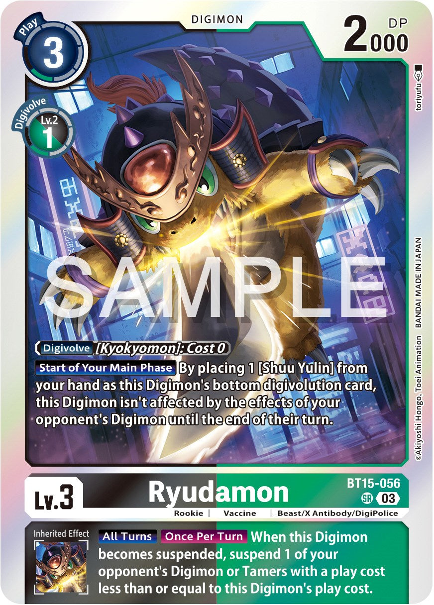 Ryudamon [BT15-056] [Exceed Apocalypse] | Mindsight Gaming