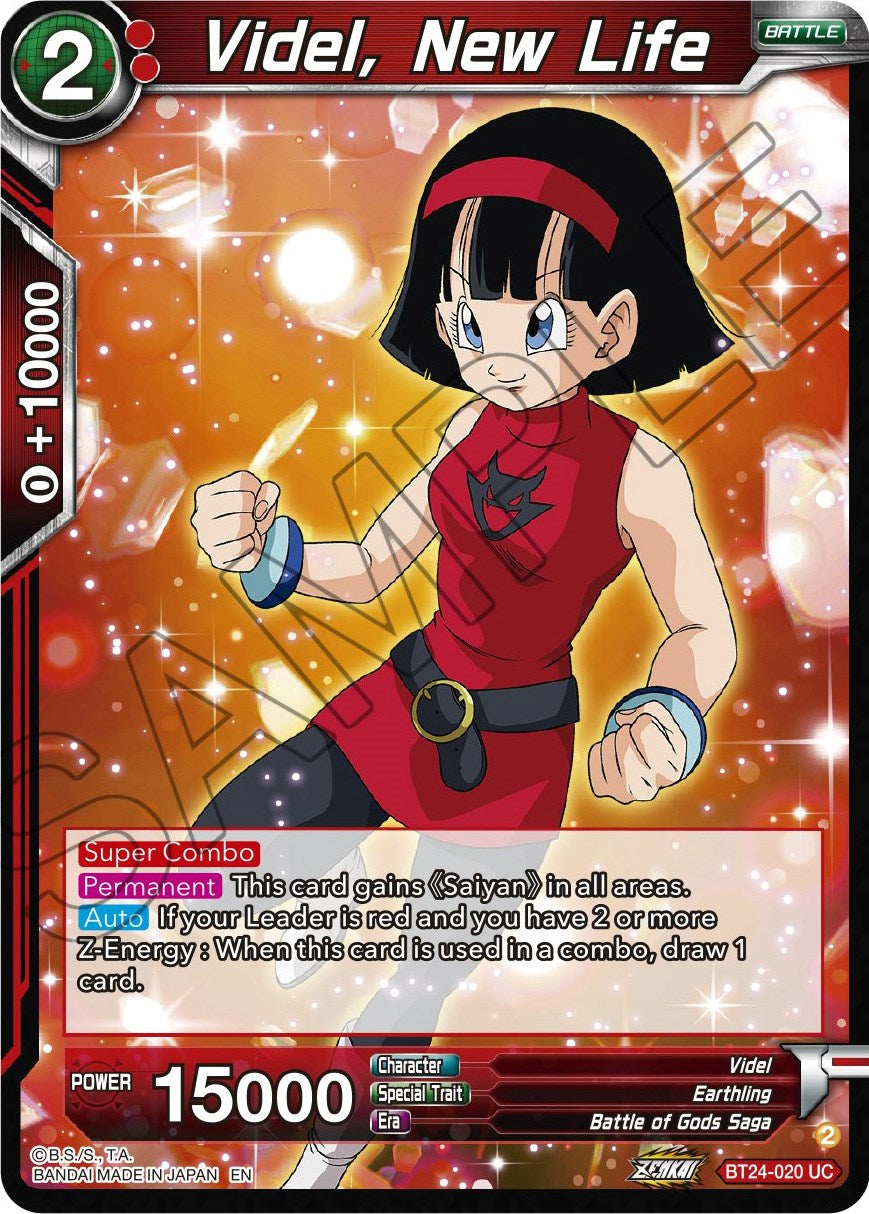 Videl, New Life (BT24-020) [Beyond Generations] | Mindsight Gaming