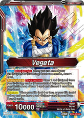 Vegeta // Vegeta, Awakened Feelings (BT24-001) [Beyond Generations] | Mindsight Gaming