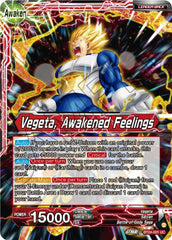 Vegeta // Vegeta, Awakened Feelings (BT24-001) [Beyond Generations] | Mindsight Gaming