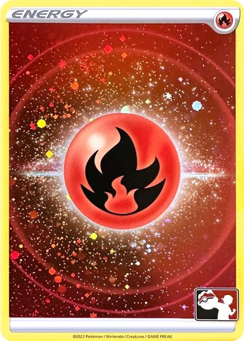 Fire Energy (Cosmos Holo) [Prize Pack Series Three] | Mindsight Gaming