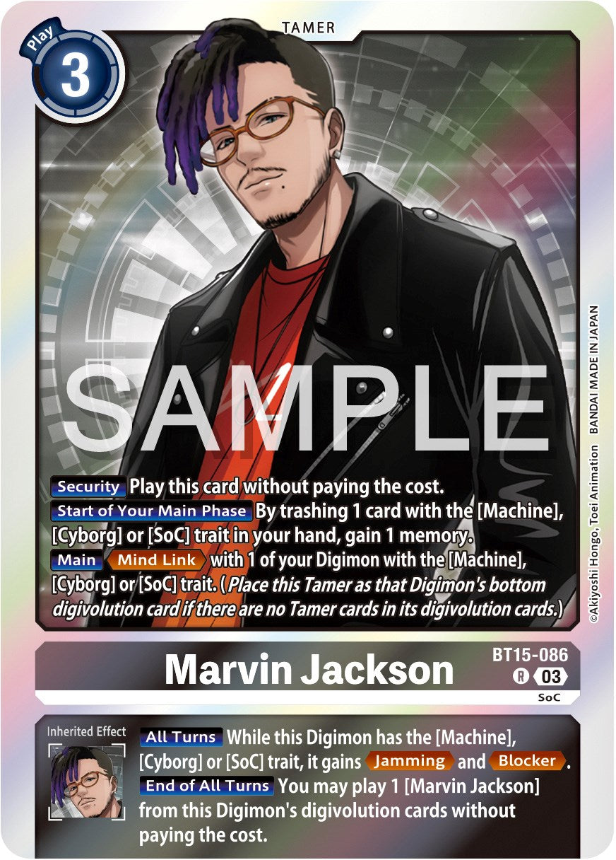 Marvin Jackson [BT15-086] [Exceed Apocalypse] | Mindsight Gaming