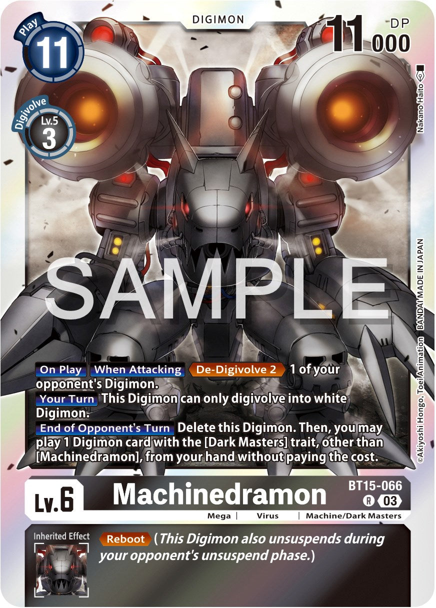 Machinedramon [BT15-066] [Exceed Apocalypse] | Mindsight Gaming