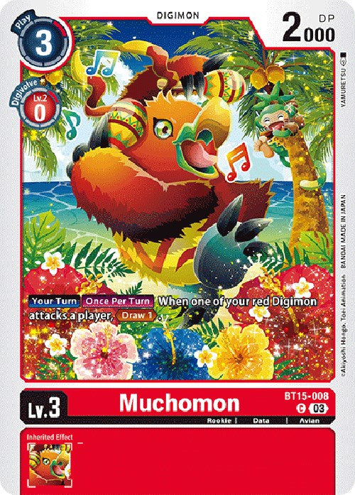 Muchomon [BT15-008] [Exceed Apocalypse] | Mindsight Gaming