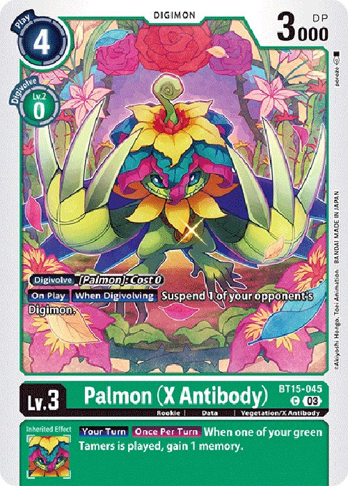 Palmon (X Antibody) [BT15-045] [Exceed Apocalypse] | Mindsight Gaming