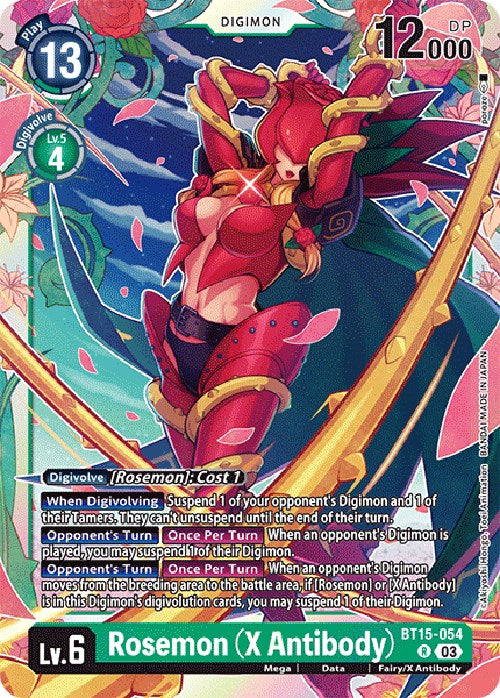 Rosemon [BT15-054] (X Antibody) [Exceed Apocalypse] | Mindsight Gaming