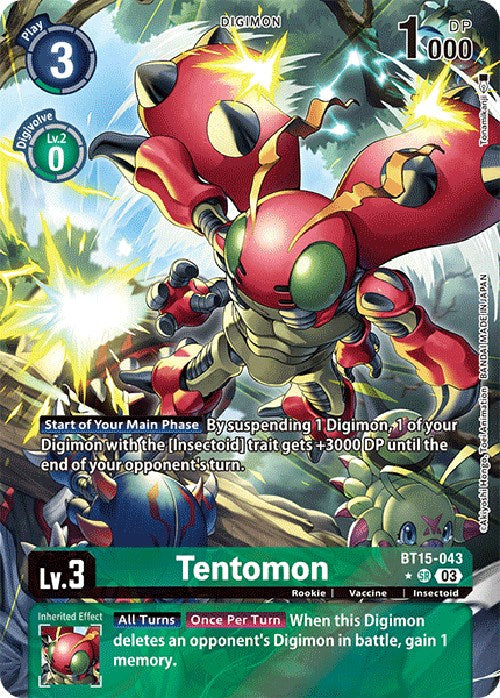 Tentomon [BT15-043] (Alternate Art) [Exceed Apocalypse] | Mindsight Gaming