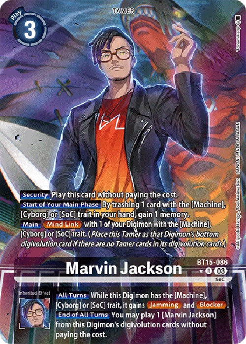 Marvin Jackson [BT15-086] (Alternate Art) [Exceed Apocalypse] | Mindsight Gaming