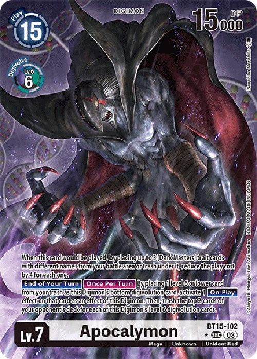 Apocalymon [BT15-102] (Alternate Art) [Exceed Apocalypse] | Mindsight Gaming