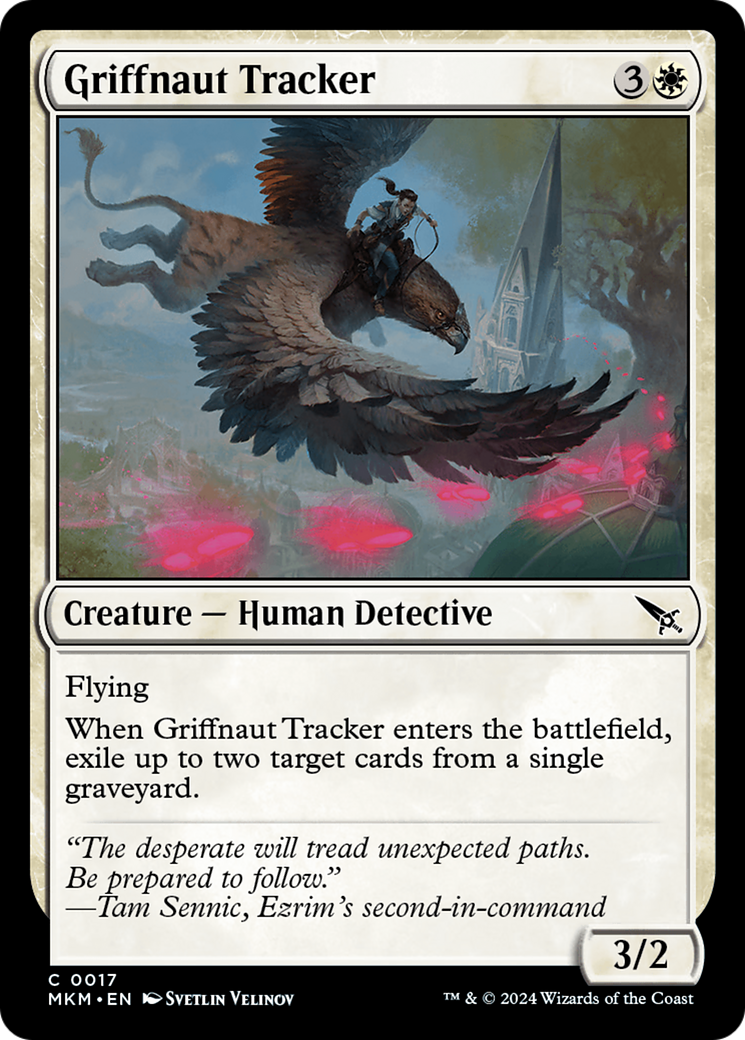 Griffnaut Tracker [Murders at Karlov Manor] | Mindsight Gaming