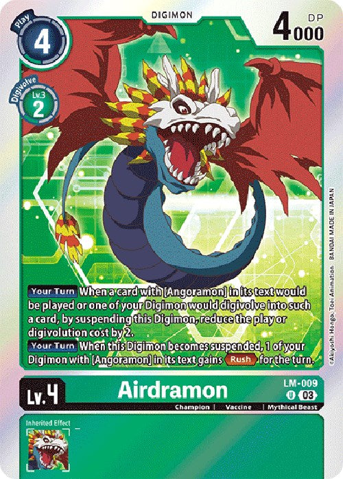 Airdramon [LM-009] (English Exclusive) [Exceed Apocalypse] | Mindsight Gaming