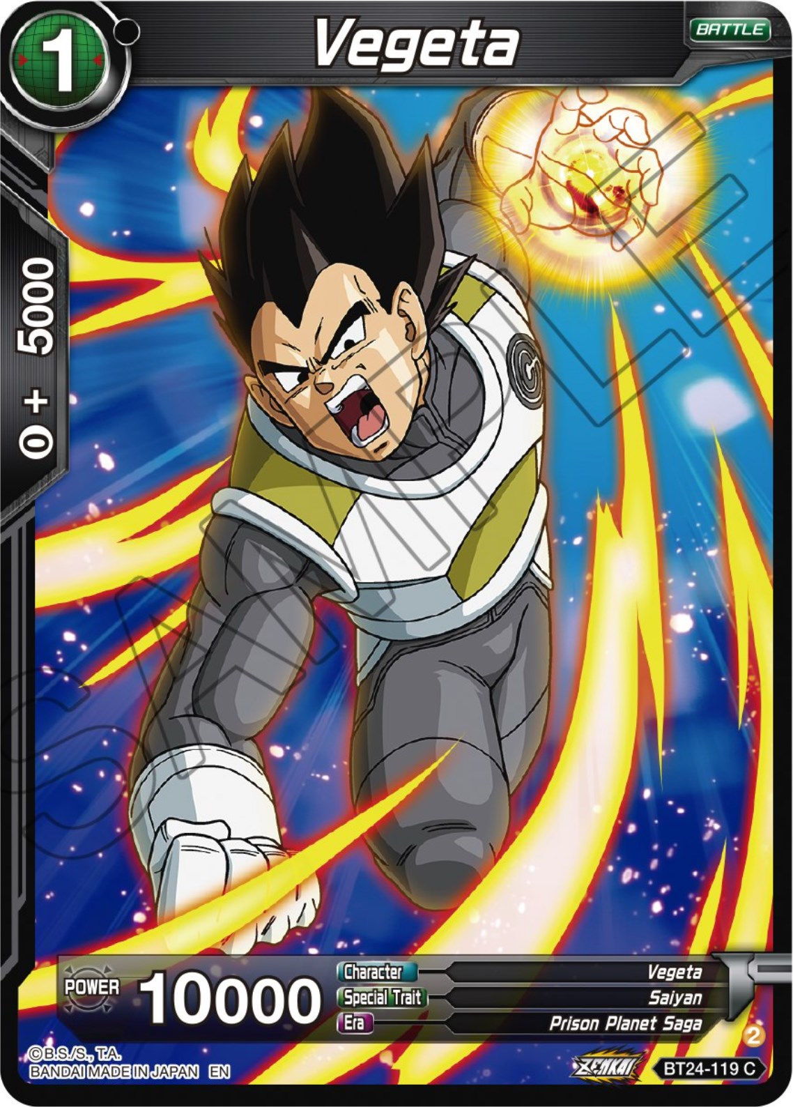 Vegeta (BT24-119) [Beyond Generations] | Mindsight Gaming